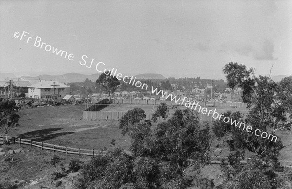 PANORAMIC VIEW OF TOWN FROM CONVENT